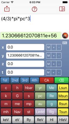 eVx calculator